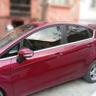 FORD FİESTA 2009 SONRASI 8 PARÇA CAM ÇITASI KROM