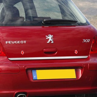 PEUGEOT 307 BAGAJ ALT ÇITASI KROMU 