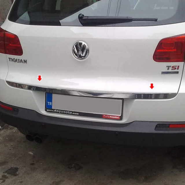 VOLKSWAGEN TİGUAN 2007-2016 BAGAJ ALT ÇITASI KROMU VOLKSWAGEN TİGUAN 2007-2016 BAGAJ ALT ÇITASI KROMU
