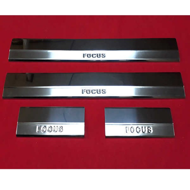 FORD FOCUS 2 KAPI EŞİĞİ KROM 4PARÇA FORD FOCUS 2 KAPI EŞİĞİ KROM 4PARÇA