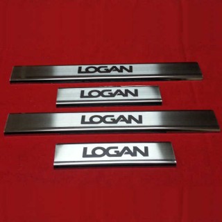 DACİA LOGAN MCV 2015 SONRASI KAPI EŞİĞİ KROM 4PARÇA 