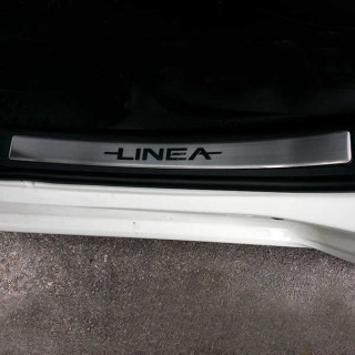 FİAT LİNEA KAPI EŞİĞİ KROM 4 PARÇA 