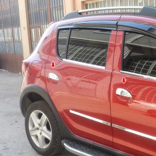 DACİA STEPWAY 8 PARÇA KAPI KOLU KROMU