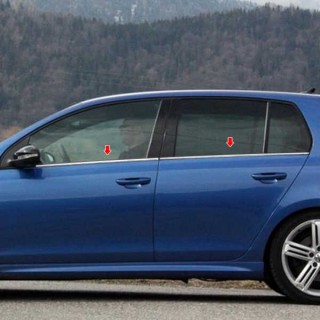 VW GOLF 6 CAM ÇITASI KROMU 4 PARÇA 
