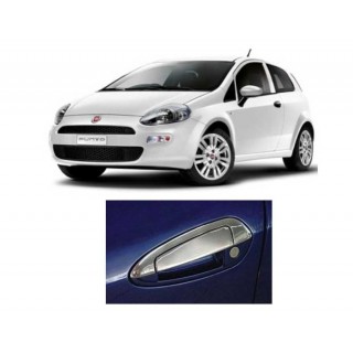 FİAT PUNTO 4 KAPI KOLU 8 PARÇA PASLANMAZ KROM 