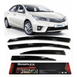 TOYOTA COROLLA 2013 VE SONRASI ÖN-ARKA SPORT STLYE SUNPLEX CAM RÜZGARLIĞI 