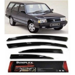 Tofaş Kartal Sport Style Yeni Tip Siyah-Kalın SUNPLEX Cam Rüzgarlığı 