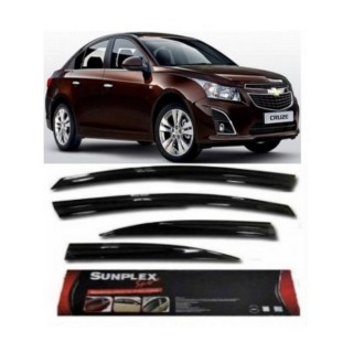 Chevrolet Cruze Ön-Arka Sport Style SUNPLEX Cam Rüzgarlığı 