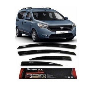 Dacia Dokker Mügen Tipi Sport Stlye SUNPLEX Cam Rüzgarlığı 