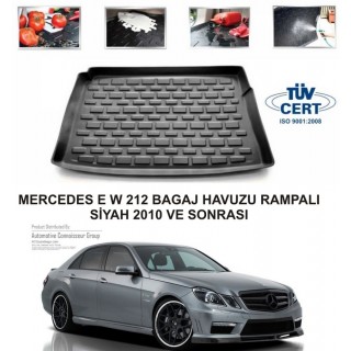 MERCEDES E W 212 BAGAJ HAVUZU RAMPALI SİYAH 2010 VE SONRASI