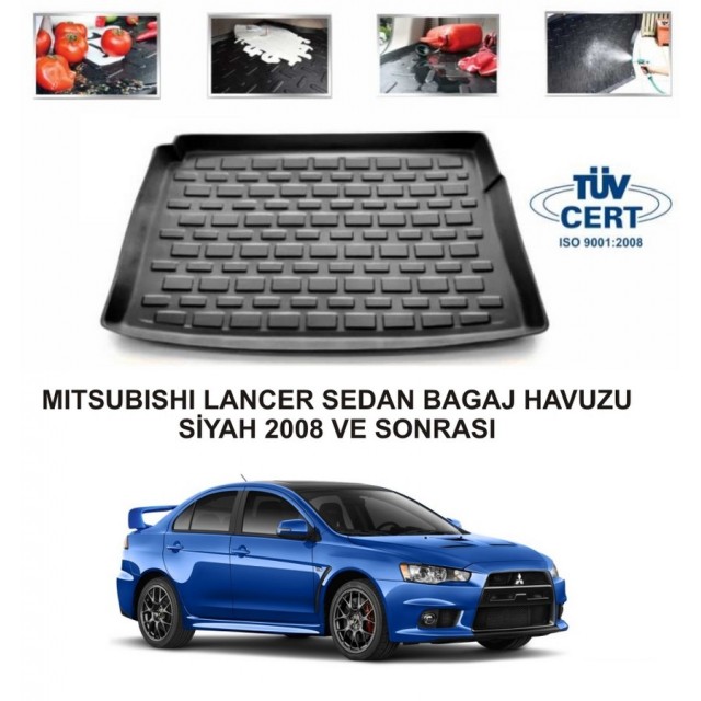 MITSUBISHI LANCER SEDAN BAGAJ HAVUZU SİYAH 2008 VE SONRASI MITSUBISHI LANCER SEDAN BAGAJ HAVUZU SİYAH 2008 VE SONRASI