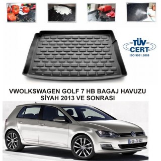 VOLKSWAGEN GOLF 7 HB BAGAJ HAVUZU SİYAH 2013 VE SONRASI
