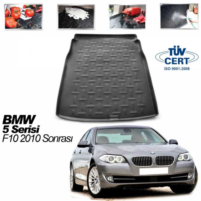 BMW 5 SERİSİ (F10) SEDAN BAGAJ HAVUZU SİYAH 2010 ve SONRASI BMW 5 SERİSİ (F10) SEDAN BAGAJ HAVUZU SİYAH 2010 ve SONRASI
