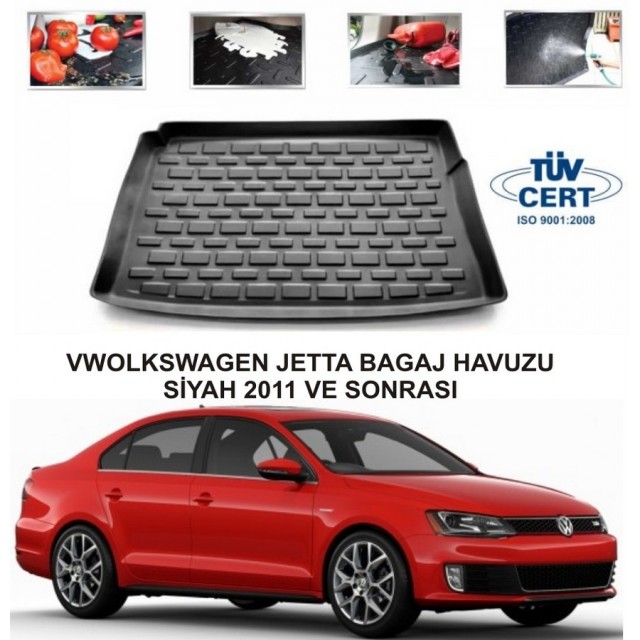 VOLKSWAGEN JETTA BAGAJ HAVUZU SİYAH 2011 VE SONRASI VOLKSWAGEN JETTA BAGAJ HAVUZU SİYAH 2011 VE SONRASI