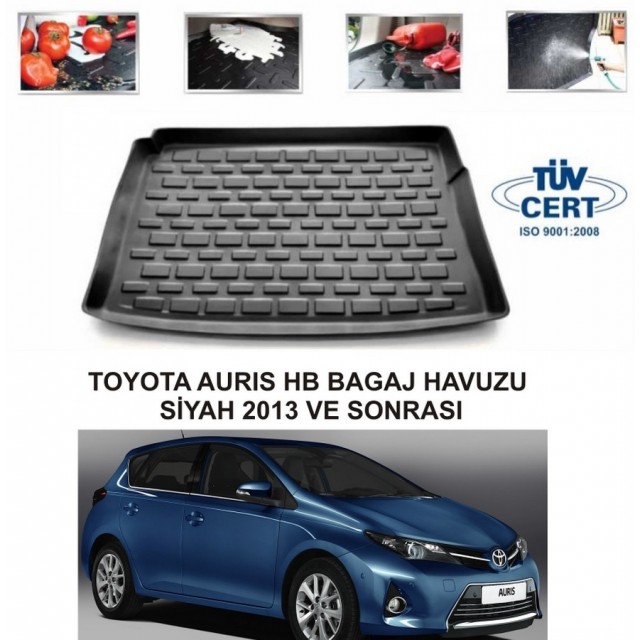 TOYOTA AURIS HB BAGAJ HAVUZU SİYAH 2013 VE SONRASI TOYOTA AURIS HB BAGAJ HAVUZU SİYAH 2013 VE SONRASI