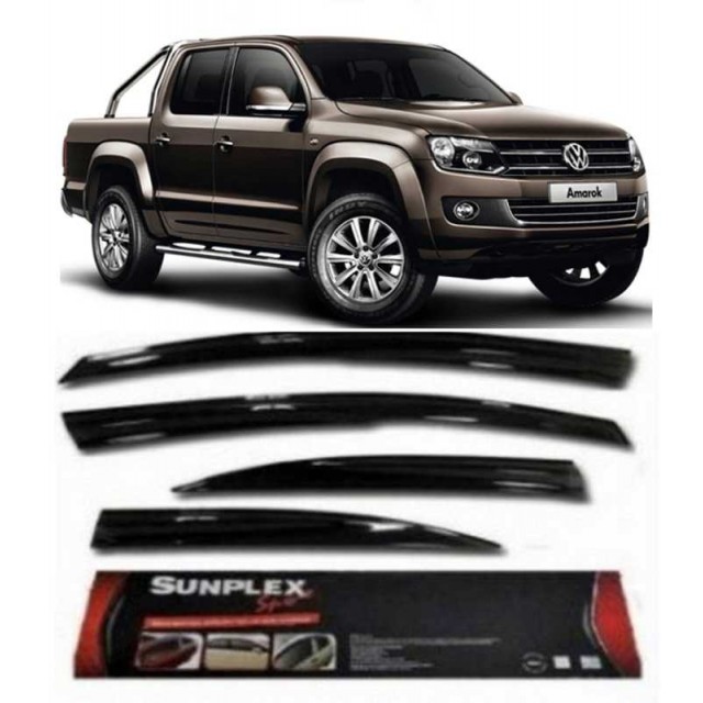 Volkswagen Amarok Ön-Arka Sport Style SUNPLEX Cam Rüzgarlığı Volkswagen Amarok Ön-Arka Sport Style SUNPLEX Cam Rüzgarlığı