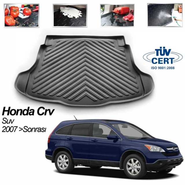 HONDA CRV SUV BAGAJ HAVUZU SİYAH 2007-2013 HONDA CRV SUV BAGAJ HAVUZU SİYAH 2007-2013