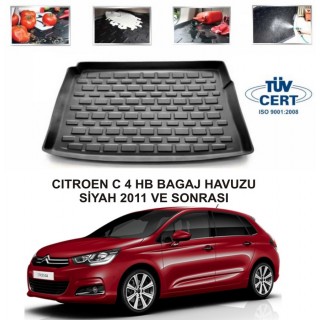 CITROEN C4 HB BAGAJ HAVUZU SİYAH 2011 VE SONRASI