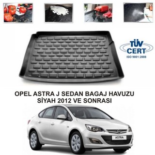 OPEL ASTRA J SEDAN BAGAJ HAVUZU SİYAH 2012 VE SONRASI 