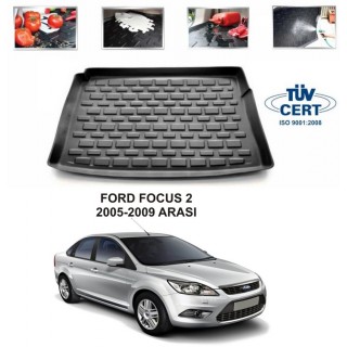 FORD FOCUS 2 HB BAGAJ HAVUZU YZ SİYAH 2005-2011