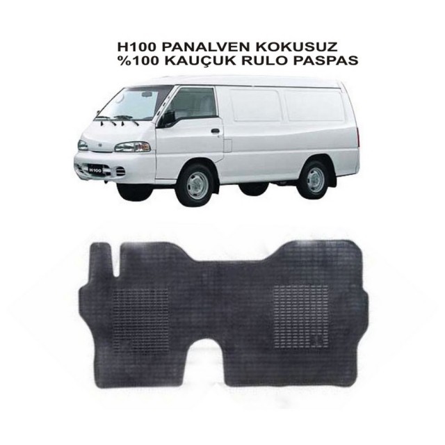Paspas Hyundai H100 Panelvan-Minübüs Rulo %100 Kauçuk Kokusuz Paspas Hyundai H100 Panelvan-Minübüs Rulo %100 Kauçuk Kokusuz