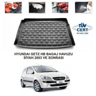 HYUNDAI GETZ HB BAGAJ HAVUZU SİYAH 2003 VE SONRASI