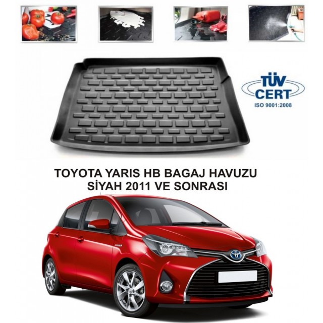 TOYOTA YARIS HB BAGAJ HAVUZU SİYAH 2011 VE SONRASI TOYOTA YARIS HB BAGAJ HAVUZU SİYAH 2011 VE SONRASI