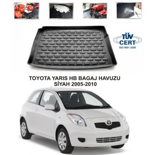 TOYOTA YARIS HB BAGAJ HAVUZU SİYAH 2005-2010