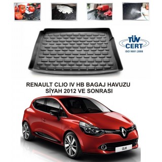 RENAULT CLIO 4 HB BAGAJ HAVUZU SİYAH 2012 VE SONRASI 