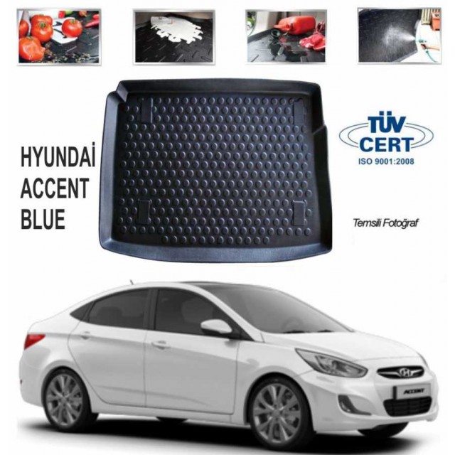 HYUNDAI ACCENT BLUE BAGAJ HAVUZU SİYAH 2011 VE SONRASI HYUNDAI ACCENT BLUE BAGAJ HAVUZU SİYAH 2011 VE SONRASI