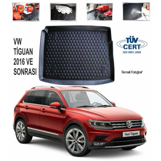 VOLKSWAGEN TIGUAN SUV BAGAJ HAVUZU SİYAH 2016 VE SONRASI VOLKSWAGEN TIGUAN SUV BAGAJ HAVUZU SİYAH 2016 VE SONRASI