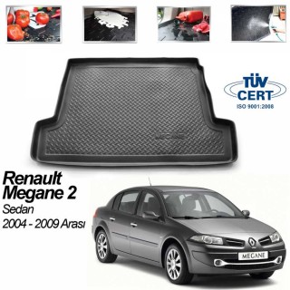 RENAULT MEGANE 2 SEDAN BAGAJ HAVUZU SİYAH 2004-2009