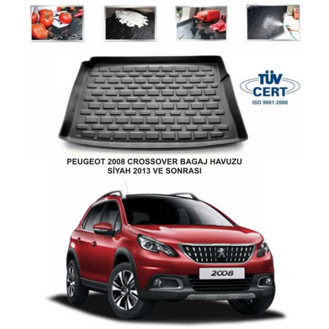 PEUGEOT 2008 CROSSOVER BAGAJ HAVUZU SİYAH 2013 VE SONRASI PEUGEOT 2008 CROSSOVER BAGAJ HAVUZU SİYAH 2013 VE SONRASI
